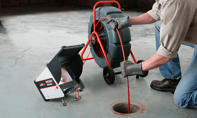 Video Pipe Inspection in Hutton